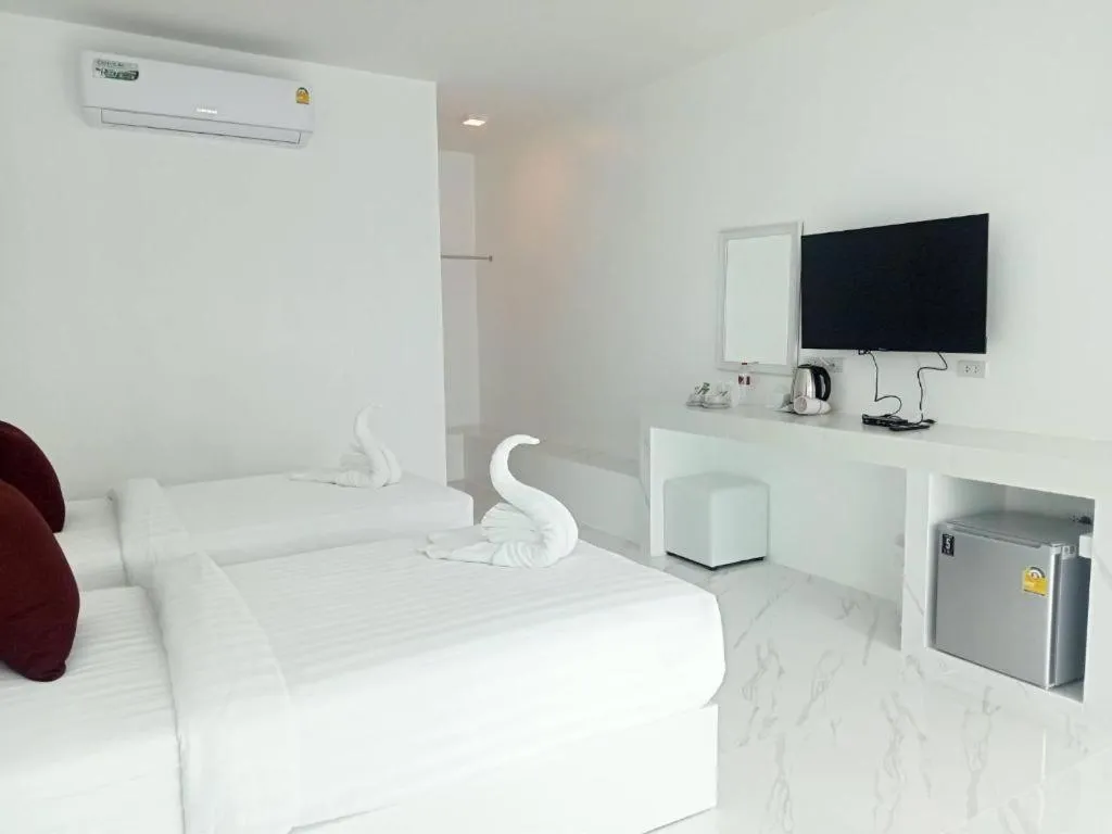 Bed in The White Resort