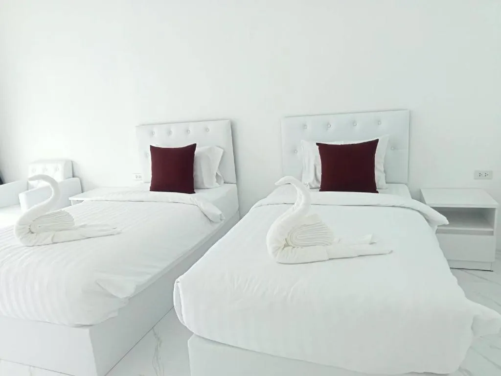 Bed in The White Resort