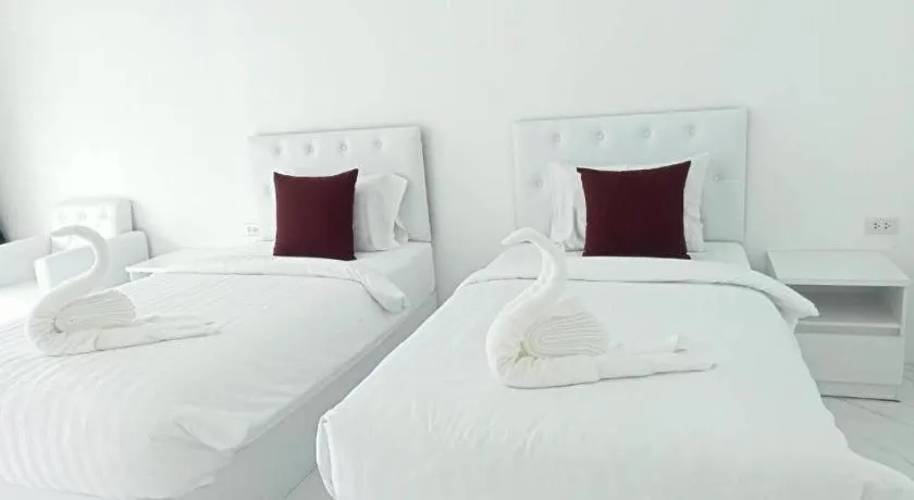 Bed in The White Resort