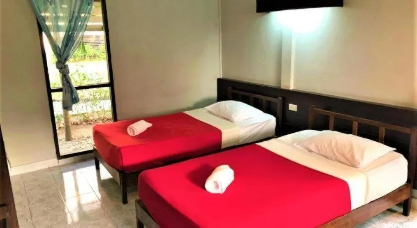 Bed in Samet Ville Resort