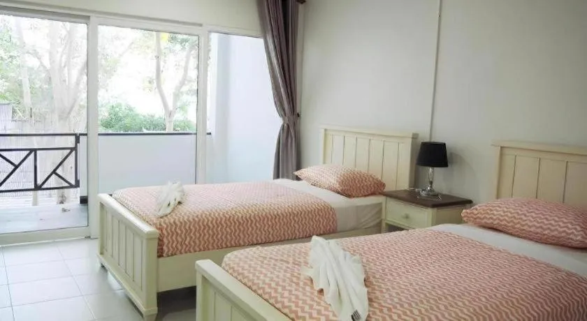 Bed in Samet Ville Resort