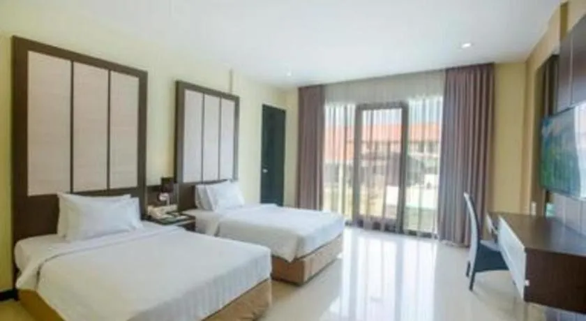 Bed in Grage Sangkan Hurip Resort & Spa