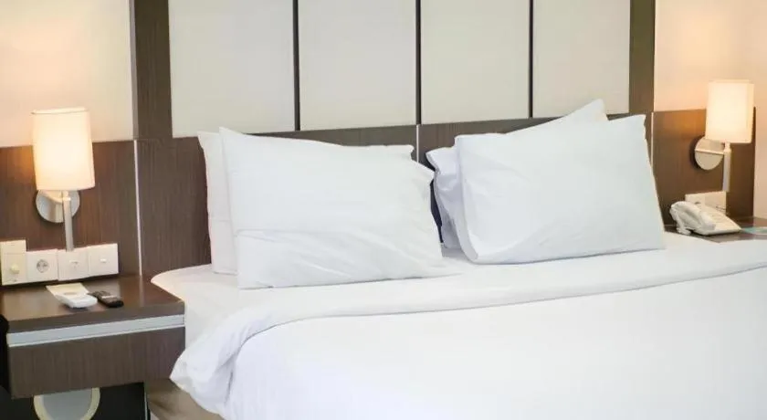 Bed in Grage Sangkan Hurip Resort & Spa