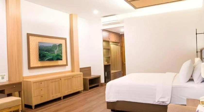 Bed in Grage Sangkan Hurip Resort & Spa