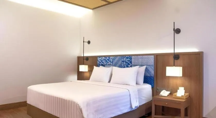 Bed in Grage Sangkan Hurip Resort & Spa