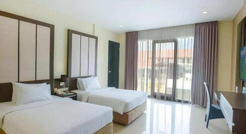 Bed in Grage Sangkan Hurip Resort & Spa