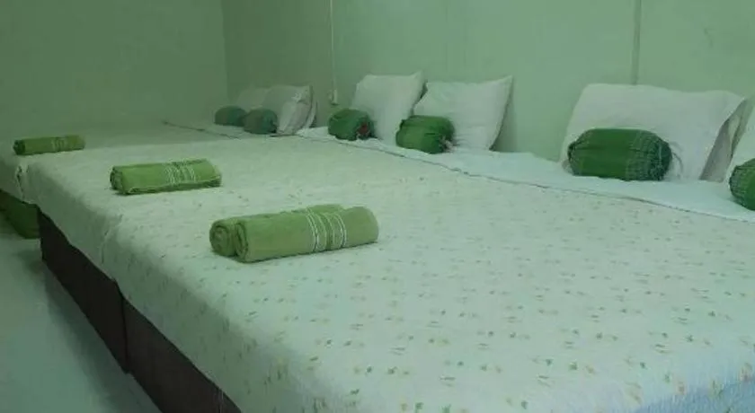 Bed in Chiangkhan Greenview Resort