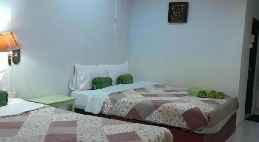 Bed in Chiangkhan Greenview Resort