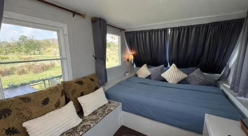 Bed in Mid-Mountain Home