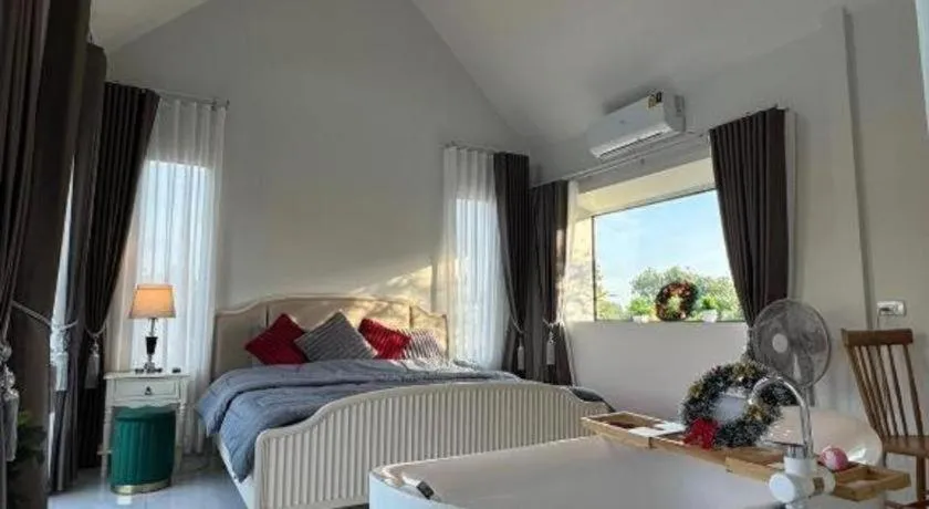 Bed in Mid-Mountain Home