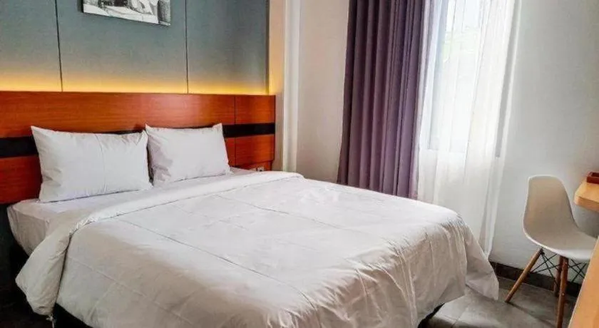 Bed in Queen Boutique Hotel Simpang Lima