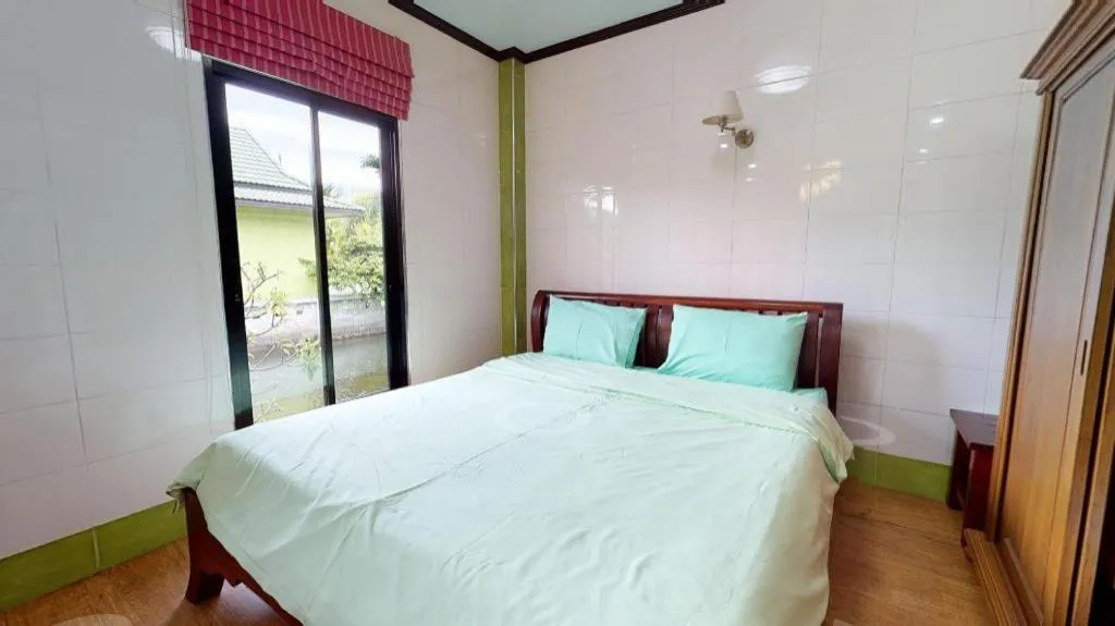 Bed in Coconut Resort