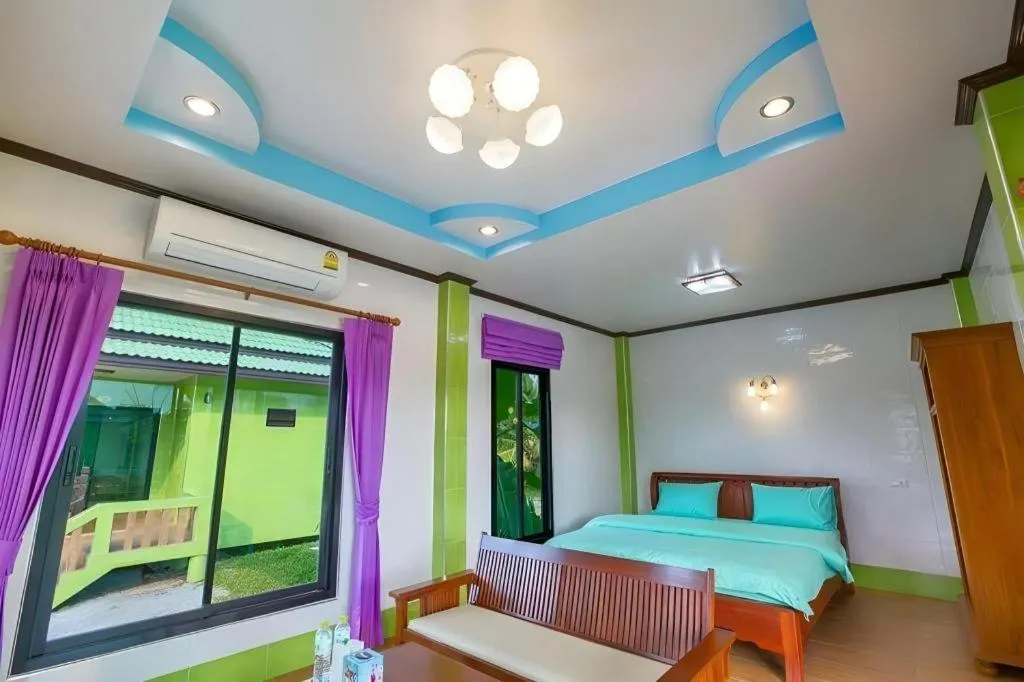 Bed in Coconut Resort