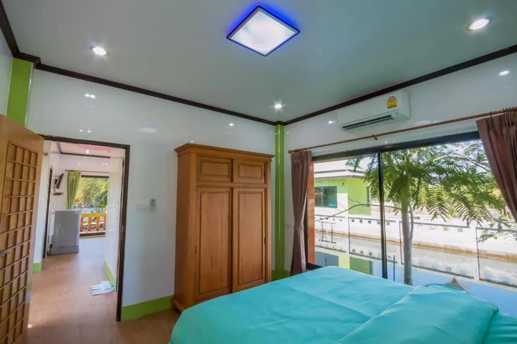 Bed in Coconut Resort