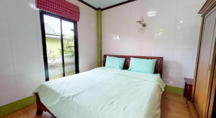 Bed in Coconut Resort