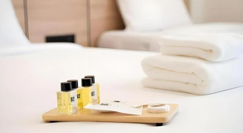 Bed in B2 Korat Night Market Boutique & Budget Hotel