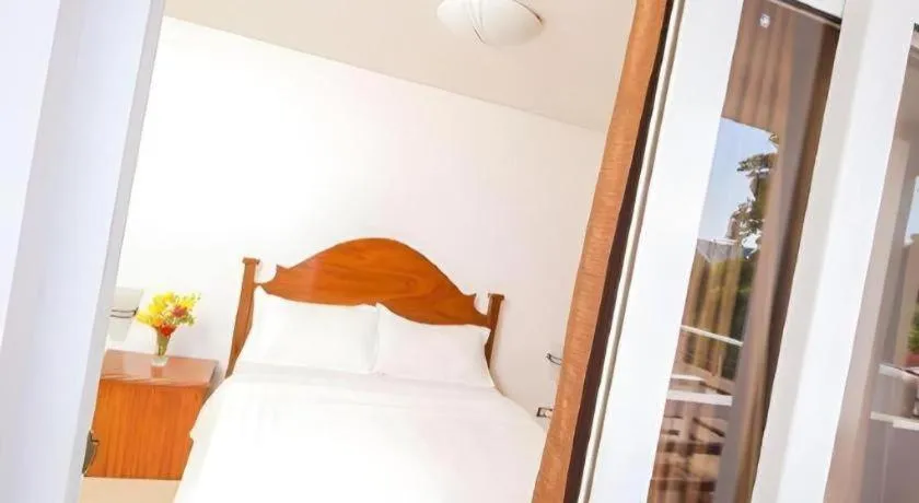 Bed in Steps Garden Resort