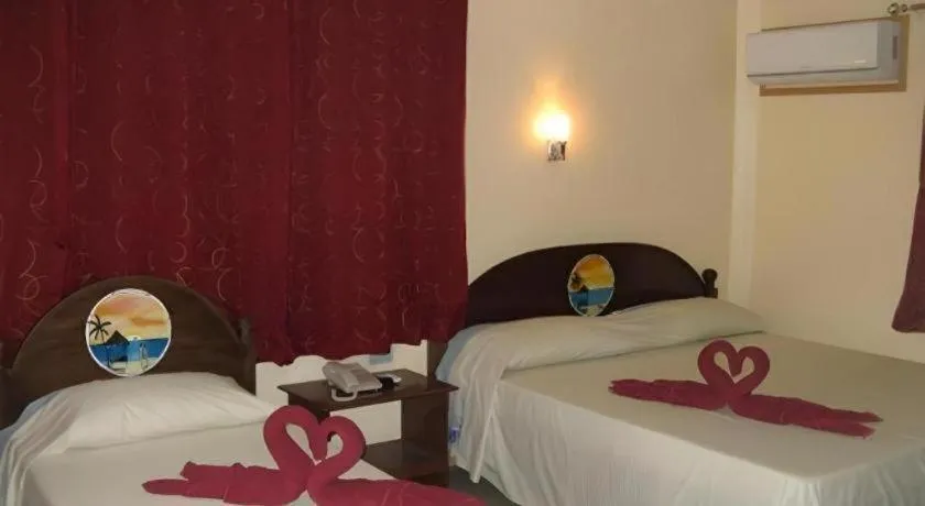 Bed in Raymen Beach Resort