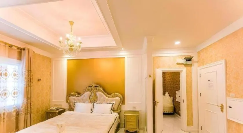 Bed in Hiso Potato Resort