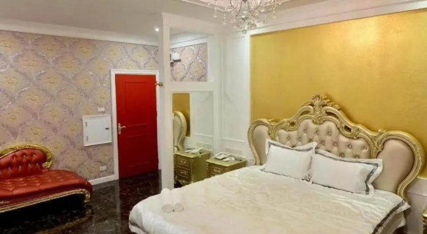 Bed in Hiso Potato Resort