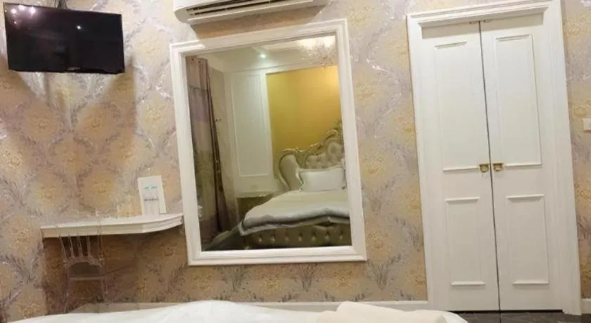 Bed in Hiso Potato Resort