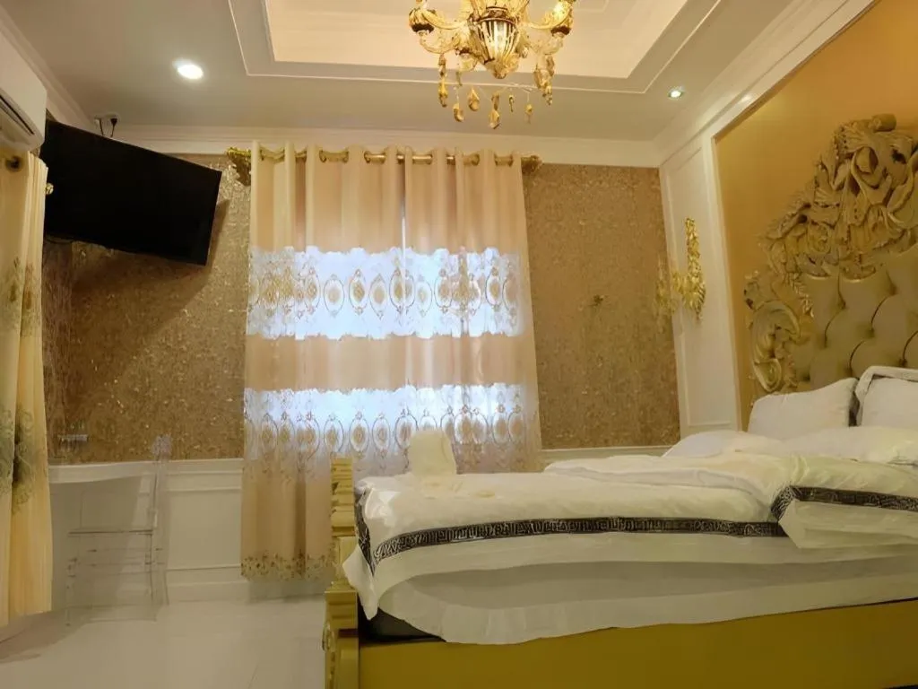 Bed in Hiso Potato Resort