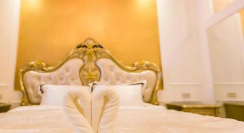 Bed in Hiso Potato Resort