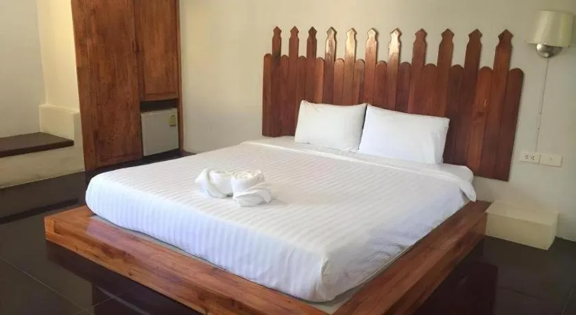 Bed in Baan Pan Din Resort
