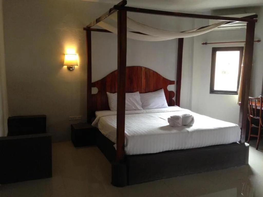 Bed in Baan Pan Din Resort
