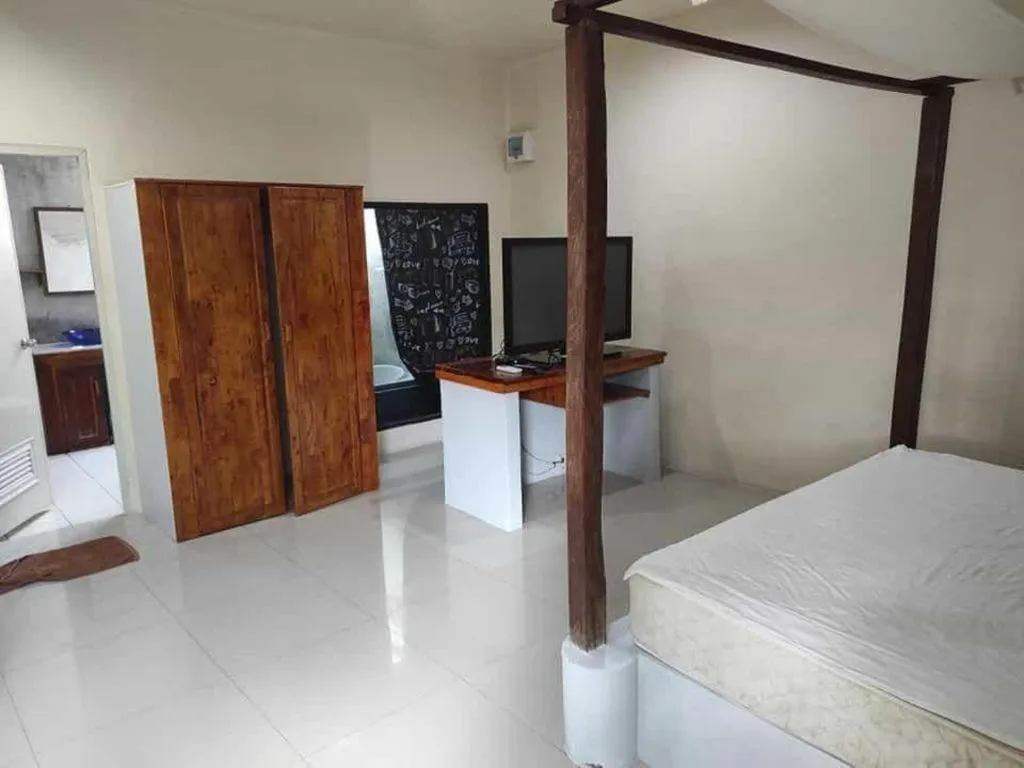 Bed in Baan Pan Din Resort