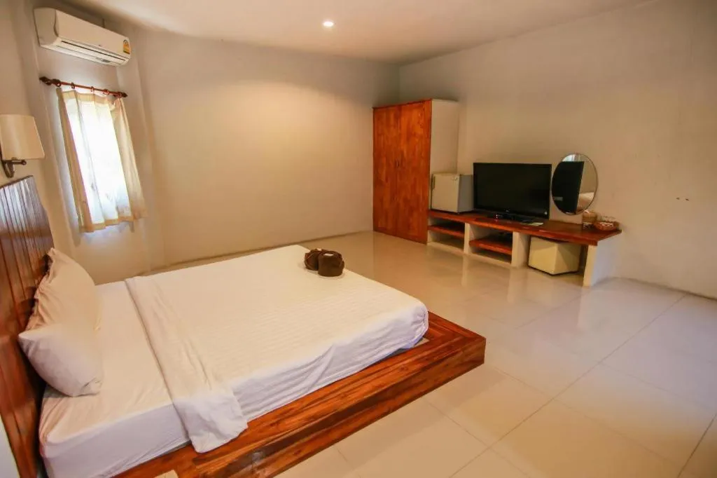 Bed in Baan Pan Din Resort