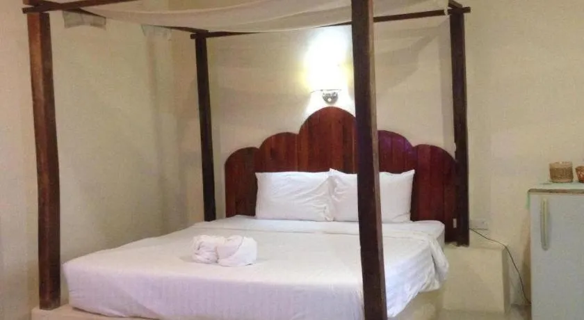 Bed in Baan Pan Din Resort