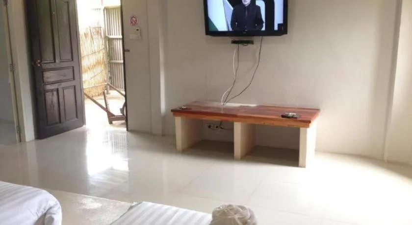 Bed in Baan Pan Din Resort