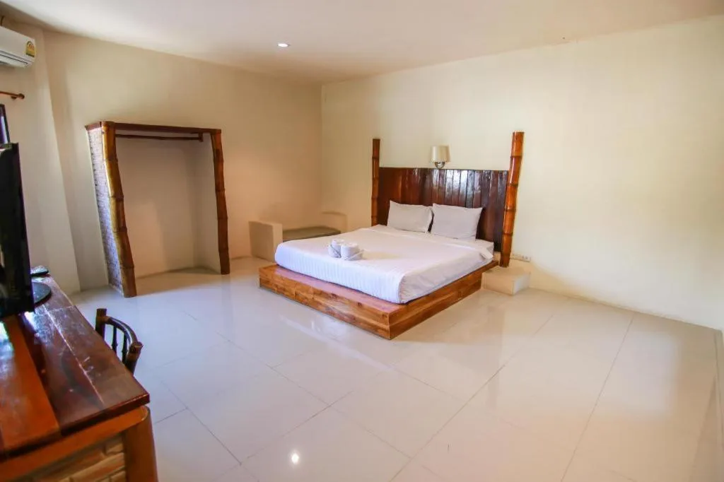Bed in Baan Pan Din Resort