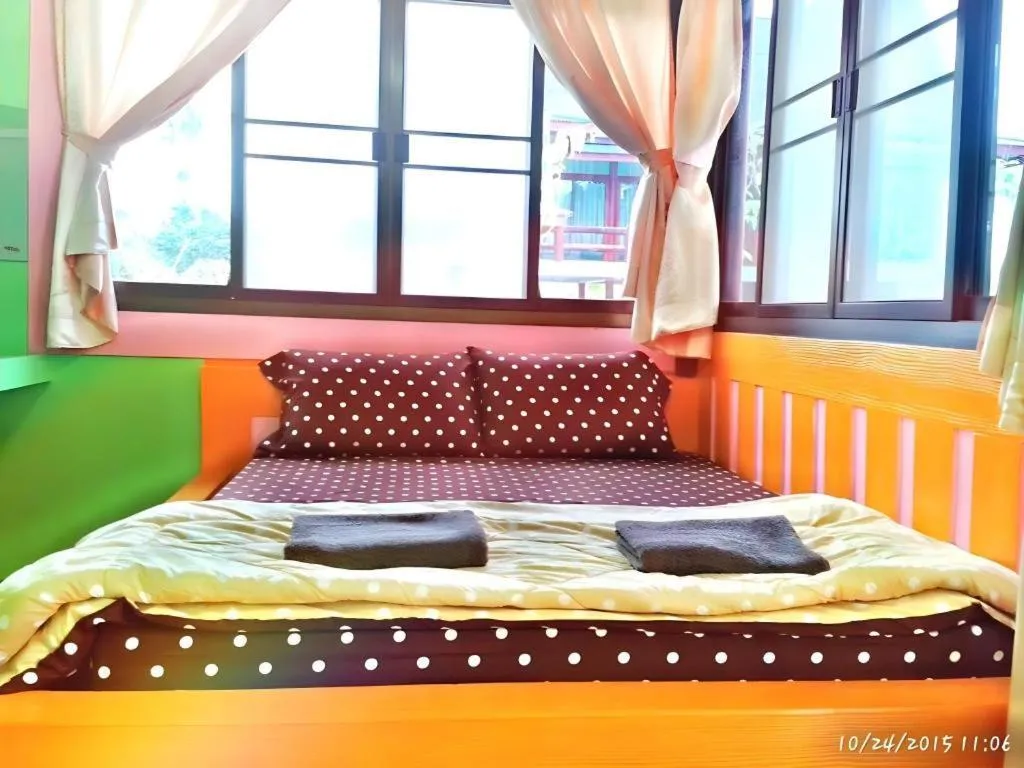 Bed in 42 Somwang Resort