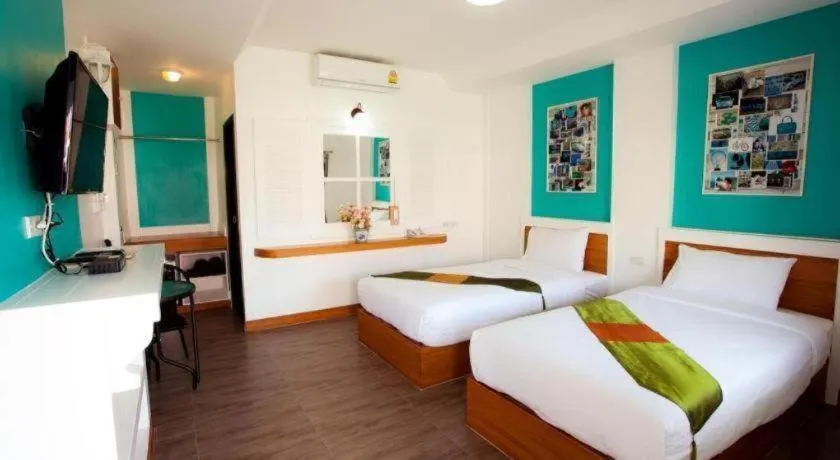 Bed in Fantasy Resort Chainat