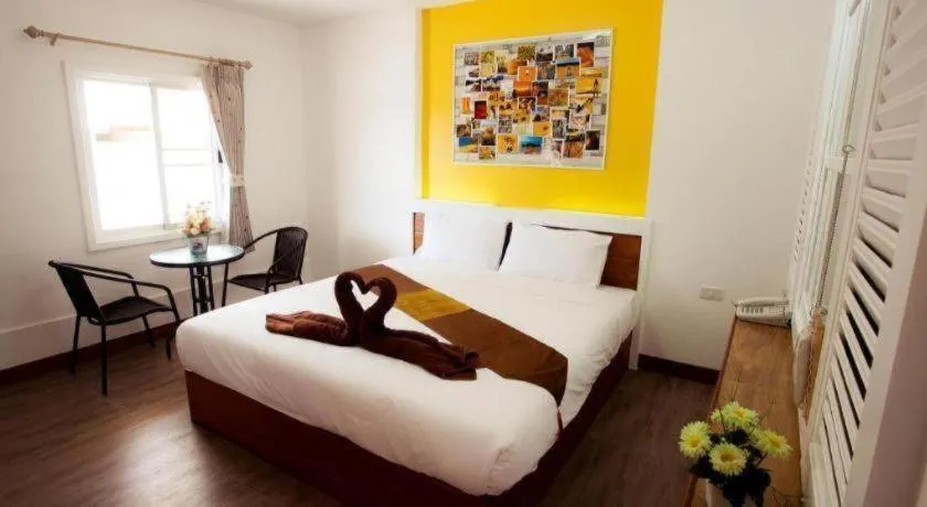 Bed in Fantasy Resort Chainat