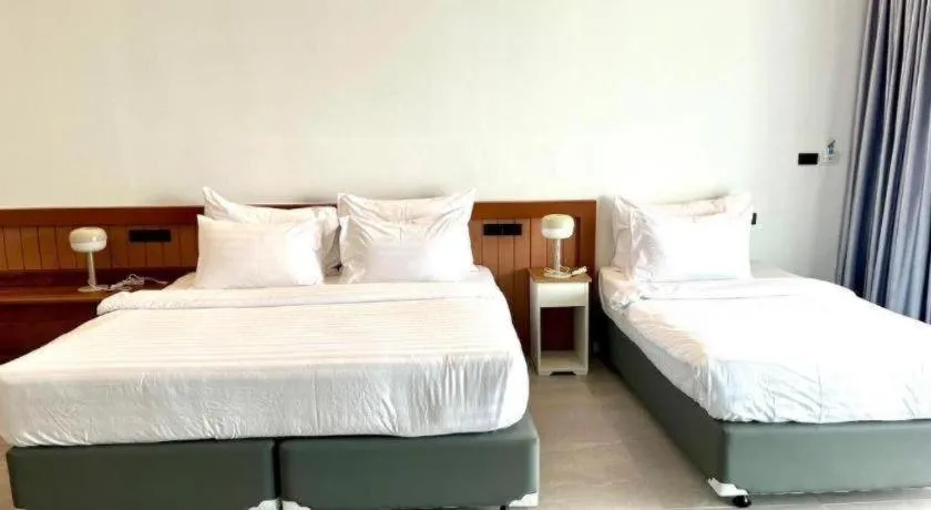 Bed in Chaolao Sea Breeze Resort