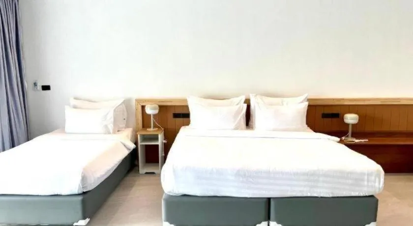 Bed in Chaolao Sea Breeze Resort