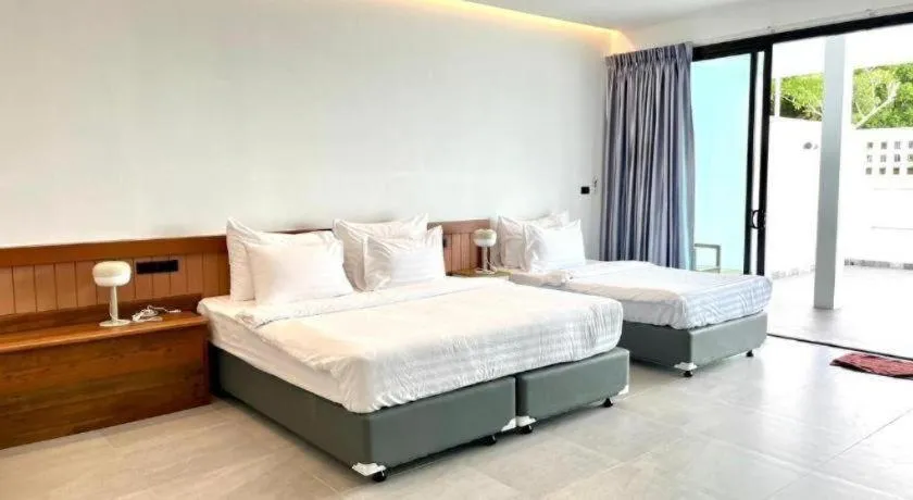 Bed in Chaolao Sea Breeze Resort