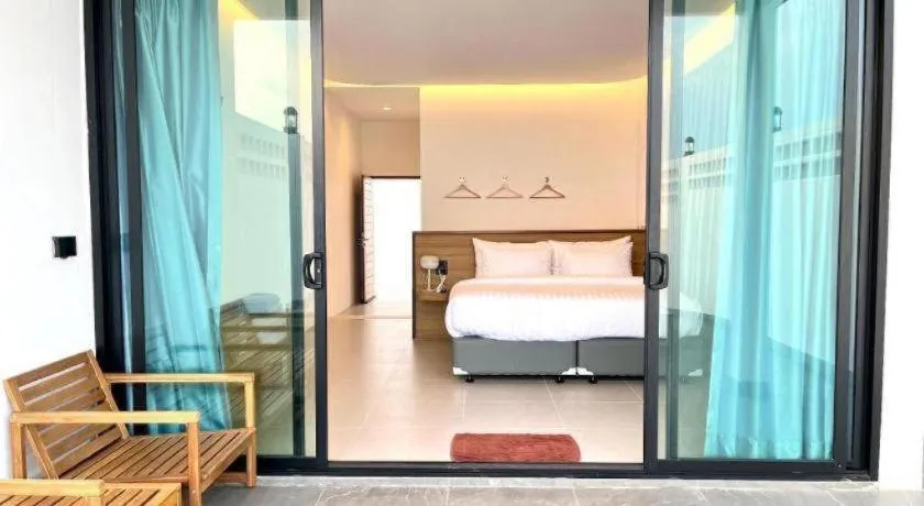 Bed in Chaolao Sea Breeze Resort