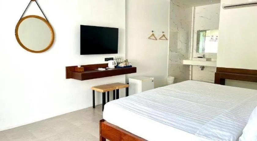 Bed in Chaolao Sea Breeze Resort