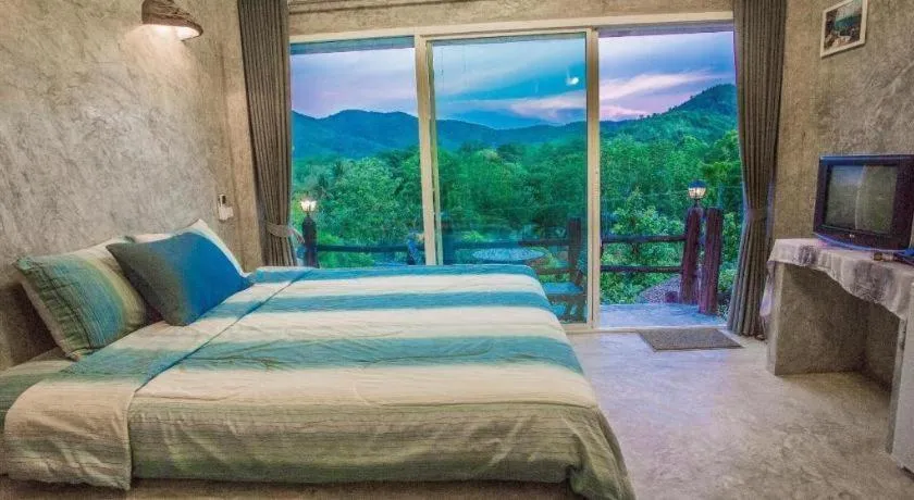 Bed in Phumalida Resort