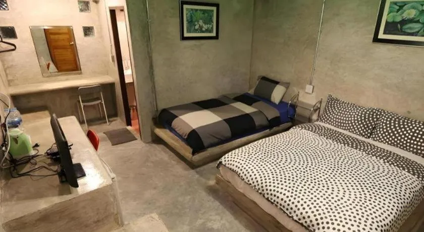 Bed in Phumalida Resort