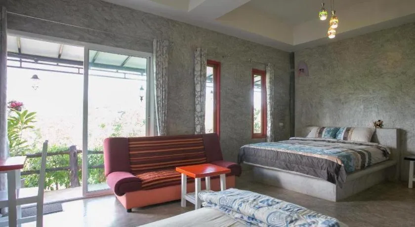 Bed in Phumalida Resort