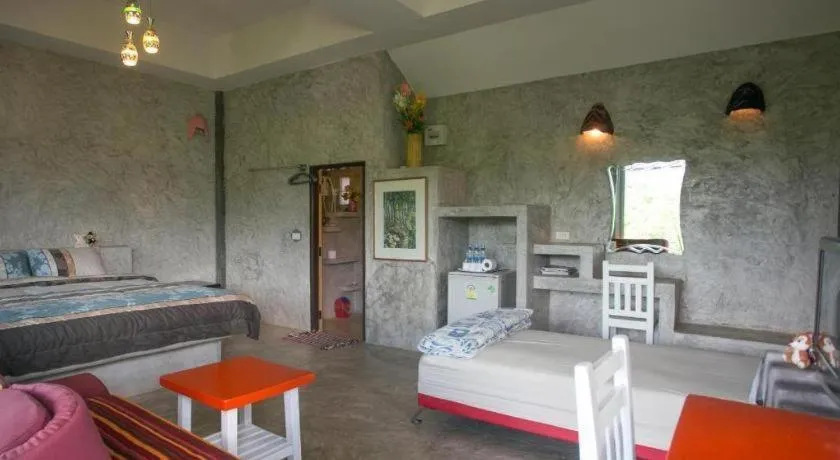 Bed in Phumalida Resort