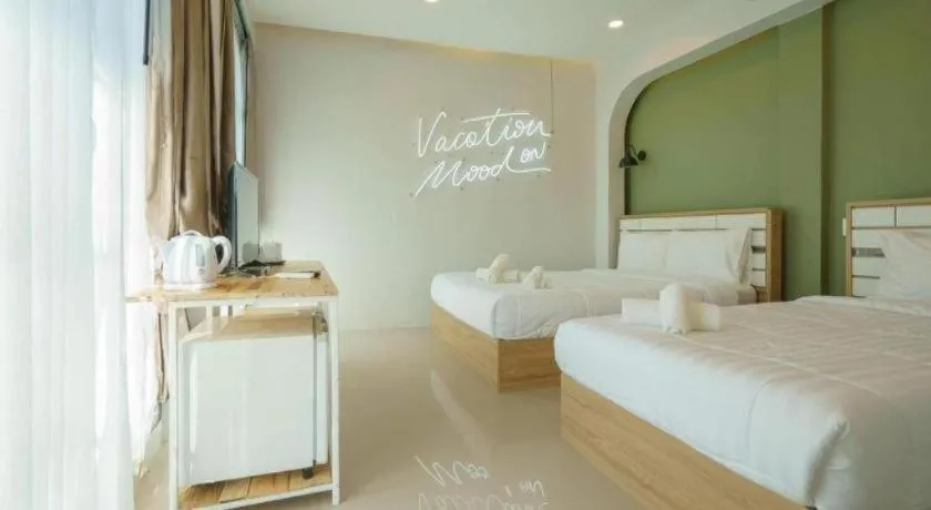 Bed in Phufahsai Resort