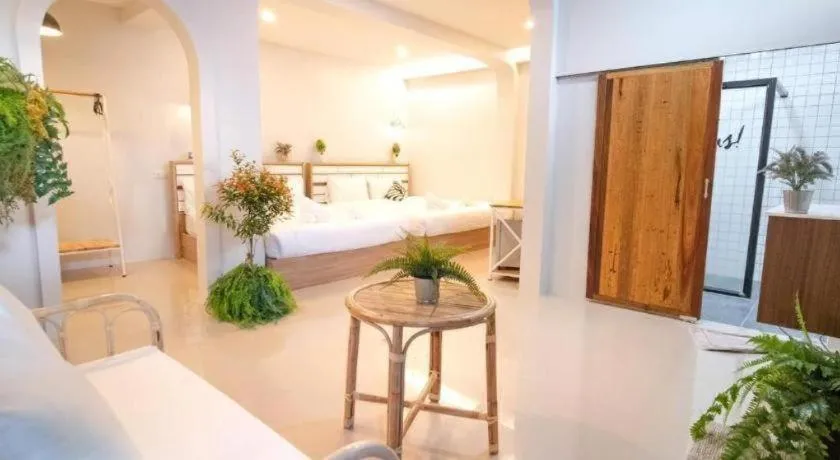 Bed in Phufahsai Resort