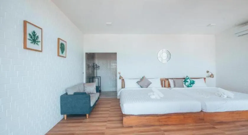 Bed in Phufahsai Resort