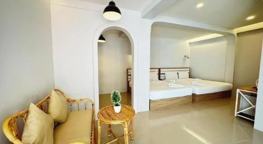 Bed in Phufahsai Resort